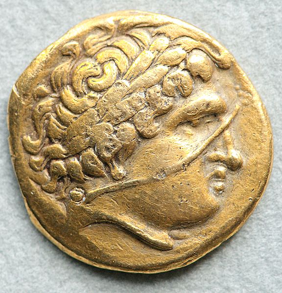 Gaulish Celtic Imitation of Phillip II Coin