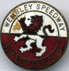 Wembley Speed Way Supporters Club Badge
