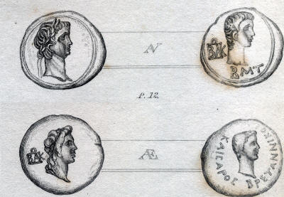 coins of the romans relating to britain plate VI