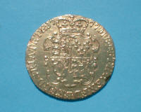 George III solid gold Half Guinea from the Halsewell wreck site